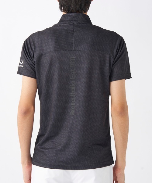 FILA GOLF(フィラゴルフ )の「【FILA GOLF/フィラゴルフ】ハーフジップ半袖シャツ ゴルフ 接触冷感 遮熱性 おしゃれなギフトに最適!(シャツ/ブラウス・メンズ・ブラック/ホワイト/ダークグリーン・MEDIUM/LARGE/X-LARGE/XX-LARGE)」の11枚目の写真