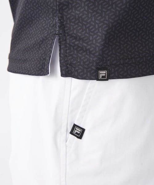 FILA GOLF(フィラゴルフ )の「【FILA GOLF/フィラゴルフ】ハーフジップ半袖シャツ ゴルフ 接触冷感 遮熱性 おしゃれなギフトに最適!(シャツ/ブラウス・メンズ・ブラック/ホワイト/ダークグリーン・MEDIUM/LARGE/X-LARGE/XX-LARGE)」の13枚目の写真