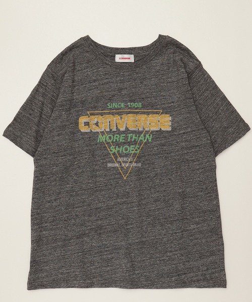 CONVERSE(コンバース)の「【CONVERSE/コンバース】Youtuber/モデル 星野夢奈着用 天竺 VINTEGE/ヴィンテージ風 クルーネック半袖Tシャツ(Tシャツ/カットソー・レディース・ホワイト系1/グレー系1/ブラック系1/ホワイト系2/グレー系2/ブラック系2・M/L)」の17枚目の写真