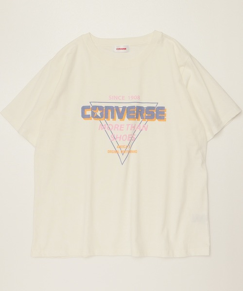 CONVERSE(コンバース)の「【CONVERSE/コンバース】Youtuber/モデル 星野夢奈着用 天竺 VINTEGE/ヴィンテージ風 クルーネック半袖Tシャツ(Tシャツ/カットソー・レディース・ホワイト系1/グレー系1/ブラック系1/ホワイト系2/グレー系2/ブラック系2・M/L)」の9枚目の写真