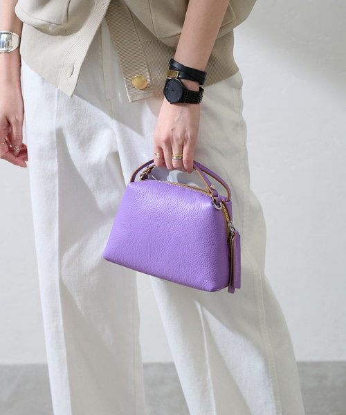 GIANNI CHIARINI ピンクベージュSサイズショルダーバッグPHARD GIANNI CHIARINI スーパーライトS 2WAY ショルダーバッグ - メルカリ