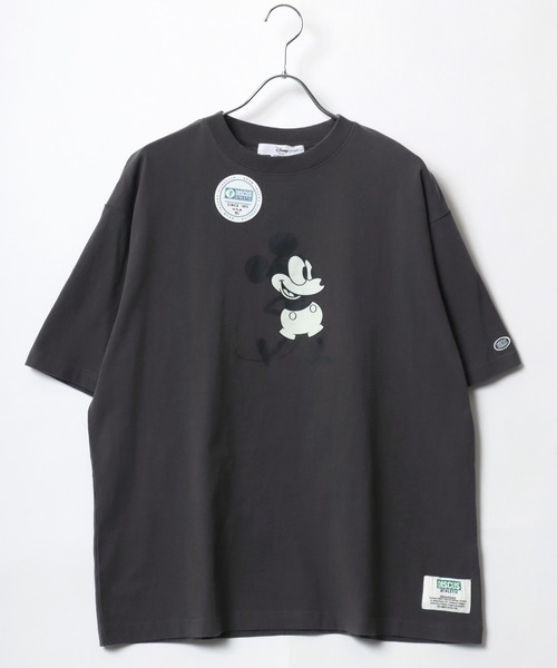 Disney(ディズニー)の「Disney×DISCUS/ディズニー×ディスカス オーバーサイズ ミッキー ヴィンテージ レトロプリント 半袖Tシャツ レディース メンズ(Tシャツ/カットソー・レディース・ブラック/ブラック系その他2/ブラック系その他/ホワイト系その他2/ブラック系その他3/ホワイト/ホワイト系その他/ホワイト系その他3・M/L)」の21枚目の写真