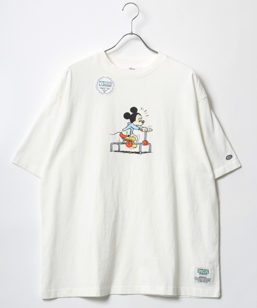 Disney(ディズニー)の「Disney×DISCUS/ディズニー×ディスカス オーバーサイズ ミッキー ヴィンテージ レトロプリント 半袖Tシャツ レディース メンズ(Tシャツ/カットソー・レディース・ブラック/ブラック系その他2/ブラック系その他/ホワイト系その他2/ブラック系その他3/ホワイト/ホワイト系その他/ホワイト系その他3・M/L)」の13枚目の写真