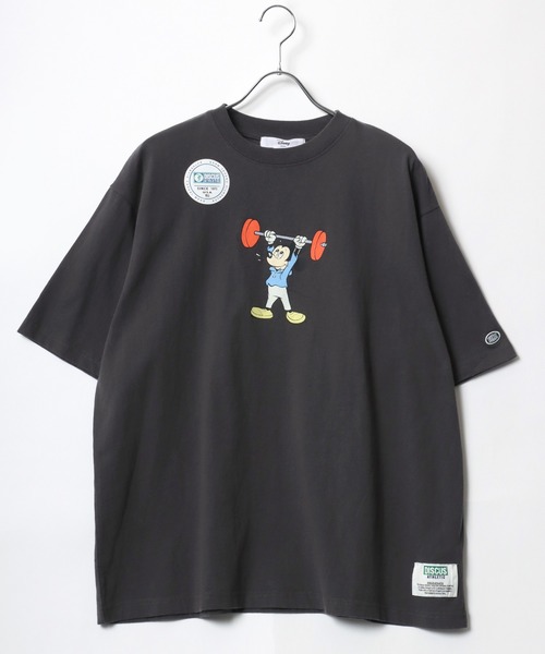 Disney(ディズニー)の「Disney×DISCUS/ディズニー×ディスカス オーバーサイズ ミッキー ヴィンテージ レトロプリント 半袖Tシャツ レディース メンズ(Tシャツ/カットソー・レディース・ブラック/ブラック系その他2/ブラック系その他/ホワイト系その他2/ブラック系その他3/ホワイト/ホワイト系その他/ホワイト系その他3・M/L)」の10枚目の写真