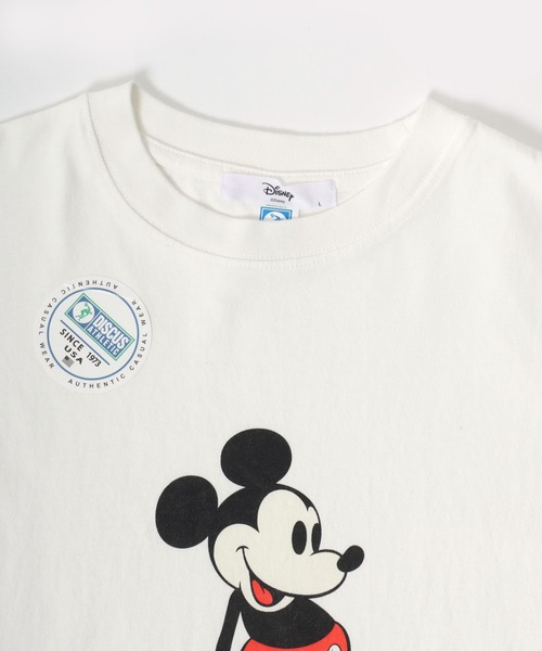 Disney(ディズニー)の「Disney×DISCUS/ディズニー×ディスカス オーバーサイズ ミッキー ヴィンテージ レトロプリント 半袖Tシャツ レディース メンズ(Tシャツ/カットソー・レディース・ブラック/ブラック系その他2/ブラック系その他/ホワイト系その他2/ブラック系その他3/ホワイト/ホワイト系その他/ホワイト系その他3・M/L)」の12枚目の写真