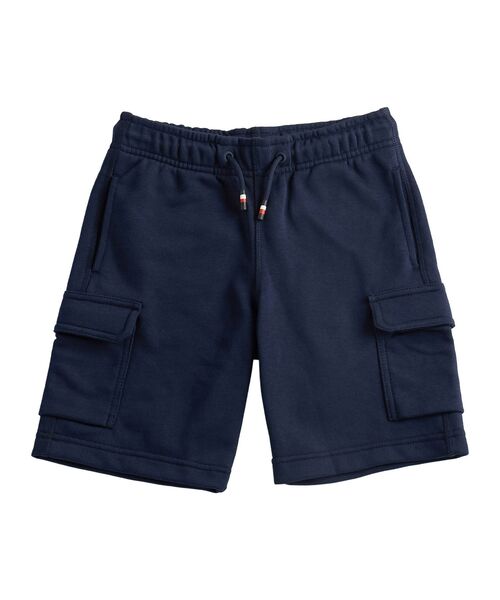 TOMMY HILFIGER(トミーヒルフィガー)の「BOYS カーゴスウェットショートパンツ(その他パンツ・キッズ・ブルー/ライトグレー・150cm/140cm/130cm/160cm)」の2枚目の写真