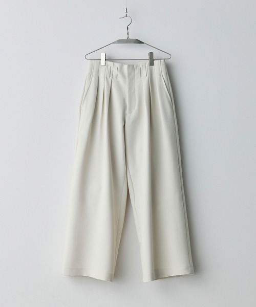 SLIGHTFLARE DOUBLECLOTH BAGGYSLACKS Sサイズ SLIGHTFLARE DOUBLECLOTH BAGGYSLACKS Sサイズ SLIGHT FLARE