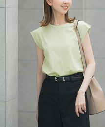 URBAN RESEARCH ROSSO WOMEN | クールタッチスーピマコットンフレンチTシャツ(Tシャツ/カットソー)
