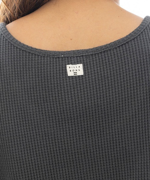 BILLABONG(ビラボン)の「BILLABONG レディース 【CHILLWEAR】 WAFFLE TANK TOP タンクトップ 【2025年春夏モデル】/ビラボンセットアップ対応ワッフルタンクトップ(タンクトップ・レディース・ブラック系その他/アイボリー/ピンク系その他・MEDIUM)」の11枚目の写真