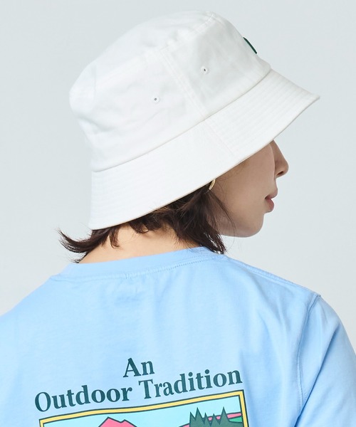 L.L.Bean(エルエルビーン)の「ウォーターレペレント・コットン・ツイル・バケット・ハット(ハット・メンズ・ネイビー/ベージュ/オフホワイト/ブラック・LARGE)」の10枚目の写真