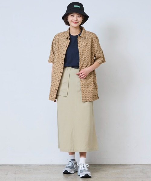 L.L.Bean(エルエルビーン)の「ウォーターレペレント・コットン・ツイル・バケット・ハット(ハット・メンズ・ネイビー/ベージュ/オフホワイト/ブラック・LARGE)」の9枚目の写真