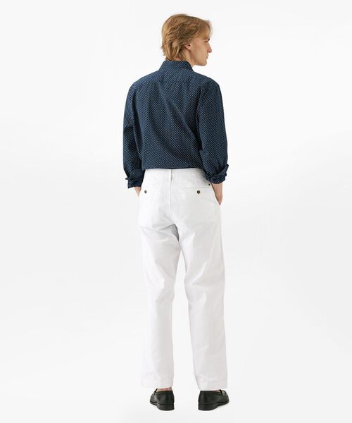 TOMMY HILFIGER（トミーヒルフィガー）の「ヘリンボーンチノパンツ（チノパンツ・メンズ・ホワイト・34inch/32inch/30inch/36inch）」の3枚目の写真