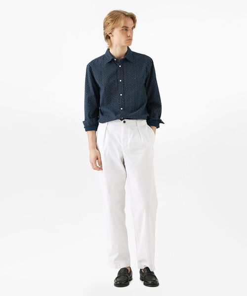 TOMMY HILFIGER（トミーヒルフィガー）の「ヘリンボーンチノパンツ（チノパンツ・メンズ・ホワイト・34inch/32inch/30inch/36inch）」の4枚目の写真