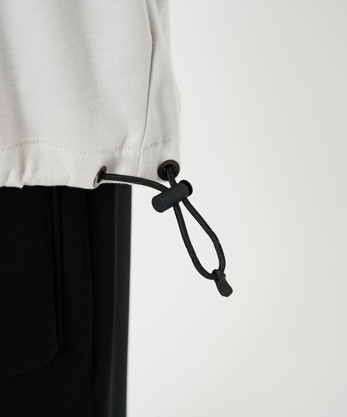 STUDIOUS(ステュディオス)の「DRAWCORD SWEAT SHIRTS(Tシャツ/カットソー・メンズ・ブラック/ライトグレー/ダークグレー・1/2)」の13枚目の写真