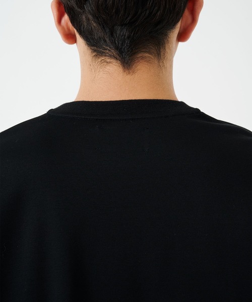 STUDIOUS(ステュディオス)の「DRAWCORD SWEAT SHIRTS(Tシャツ/カットソー・メンズ・ブラック/ライトグレー/ダークグレー・1/2)」の4枚目の写真