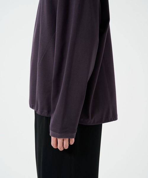 STUDIOUS(ステュディオス)の「DRAWCORD SWEAT SHIRTS(Tシャツ/カットソー・メンズ・ブラック/ライトグレー/ダークグレー・1/2)」の17枚目の写真