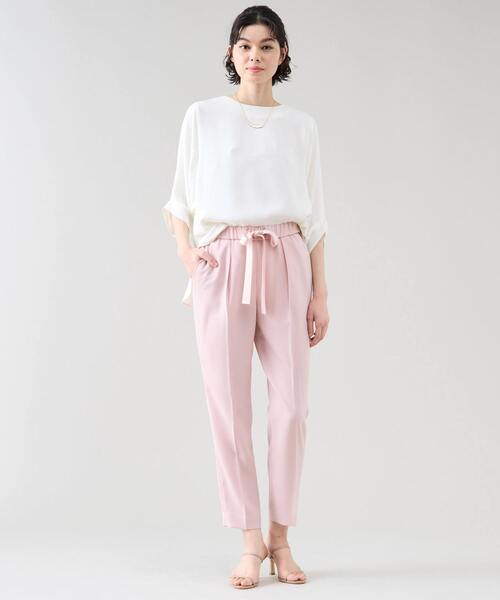 Tiara（ティアラ）の「《定番》イージータックパンツ（その他パンツ・レディース・ピンク/アイボリー/ブラック・2/3/4）」の10枚目の写真