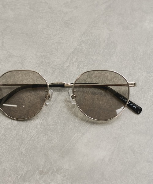 ADAM ET ROPE'（アダムエロペ）の「ボストンメタルフレームUVカットグラス（サングラス・レディース・シルバー/その他1・FREE）」の5枚目の写真