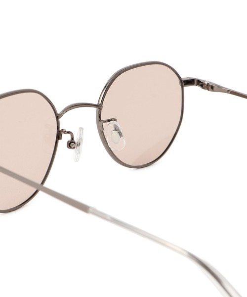 ADAM ET ROPE'（アダムエロペ）の「ボストンメタルフレームUVカットグラス（サングラス・レディース・シルバー/その他1・FREE）」の10枚目の写真