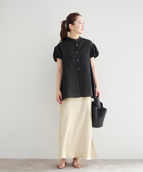 追加13》ダブルサテンスカート（スカート）｜IENA（イエナ）の