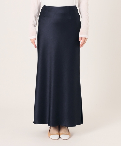 【今季品 新品タグ付】ダブルサテンスカート 36 IENA 追加11》ダブルサテンスカート（スカート）｜IENA（イエナ）の