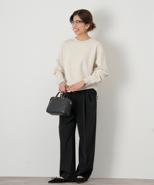 IENA（イエナ）の「《追加4》サスペンダーツイルパンツ（スラックス・レディース・ブラック/チャコールグレー/カーキ・34/40/36/38）」の5枚目の写真