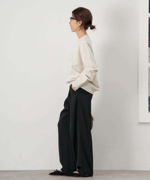 IENA（イエナ）の「《追加4》サスペンダーツイルパンツ（スラックス・レディース・ブラック/チャコールグレー/カーキ・34/40/36/38）」の19枚目の写真