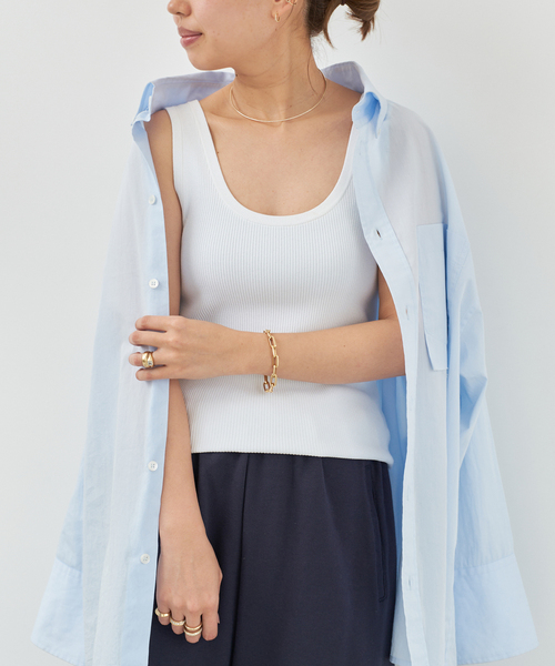 DeuxiemeClasse Sophie Square タンクトップ Deuxieme Classe（ドゥーズィエムクラス）の「Floche Square