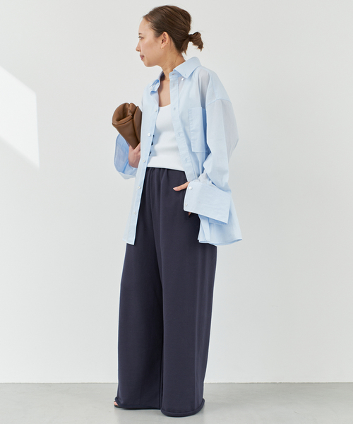 Deuxieme Classe（ドゥーズィエムクラス）の「*Eloise タンクトップ（タンクトップ・レディース・ホワイト/ブラック・FREE）」の15枚目の写真