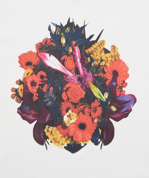 NULL(ヌル)の「プリント ポンチ ドルマン長袖Tシャツ(Tシャツ/カットソー・メンズ・ブラック系/ブラック/ホワイト系/ホワイト・LARGE/MEDIUM/SMALL)」の19枚目の写真