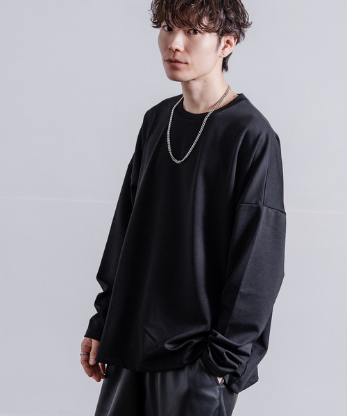 NULL(ヌル)の「プリント ポンチ ドルマン長袖Tシャツ(Tシャツ/カットソー・メンズ・ブラック系/ブラック/ホワイト系/ホワイト・LARGE/MEDIUM/SMALL)」の15枚目の写真