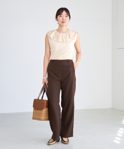 フィブリルポプリンパンツ（その他パンツ）｜IENA（イエナ）の