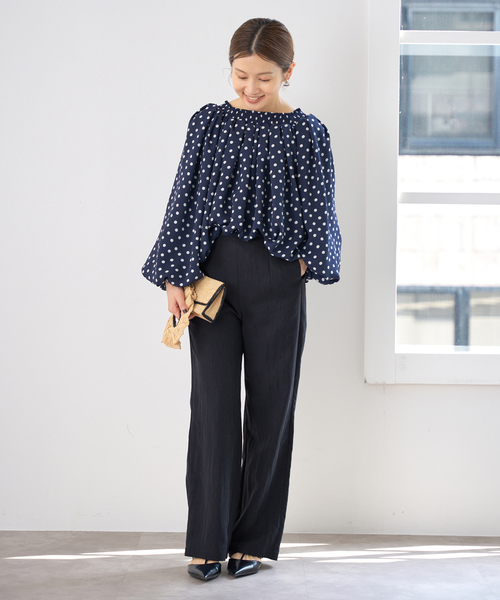 フィブリルポプリンパンツ セール】フィブリルポプリンパンツ（その他パンツ）｜IENA（イエナ）の