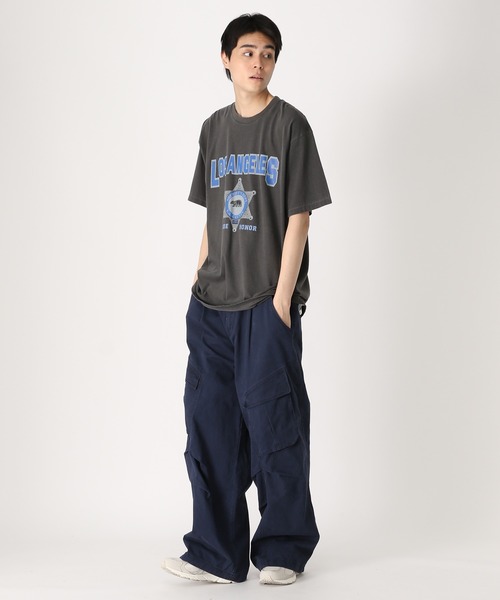 THE MILE(ザマイル)の「THE MILE/LA COUNTY TEE(Tシャツ/カットソー・メンズ・チャコール/ネイビー/ホワイト・MEDIUM/LARGE)」の5枚目の写真