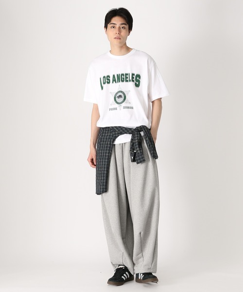 THE MILE(ザマイル)の「THE MILE/LA COUNTY TEE(Tシャツ/カットソー・メンズ・チャコール/ネイビー/ホワイト・MEDIUM/LARGE)」の11枚目の写真