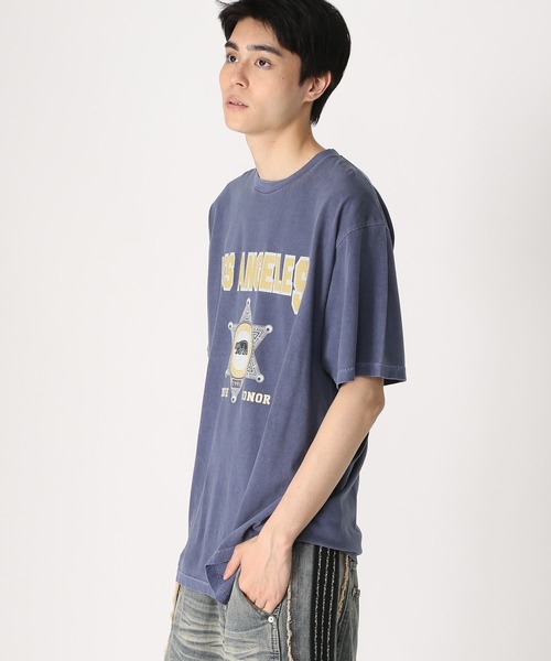 THE MILE(ザマイル)の「THE MILE/LA COUNTY TEE(Tシャツ/カットソー・メンズ・チャコール/ネイビー/ホワイト・MEDIUM/LARGE)」の20枚目の写真