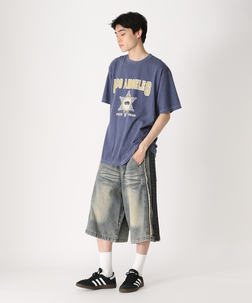 THE MILE(ザマイル)の「THE MILE/LA COUNTY TEE(Tシャツ/カットソー・メンズ・チャコール/ネイビー/ホワイト・MEDIUM/LARGE)」の17枚目の写真