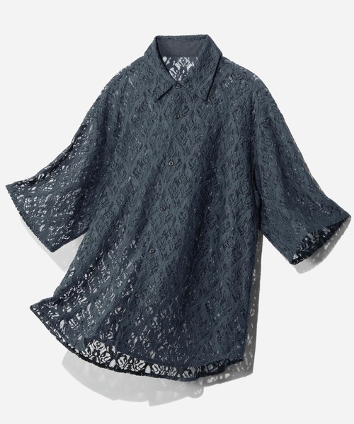 HARE ポイントレースシャツ ブラック 楽天市場】【SALE／40%OFF】ポイントレースシャツ HARE ハレ