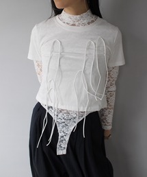 SANSeLF | 【SANSeLF】フロントリボントップス sanw25s075(その他トップス)