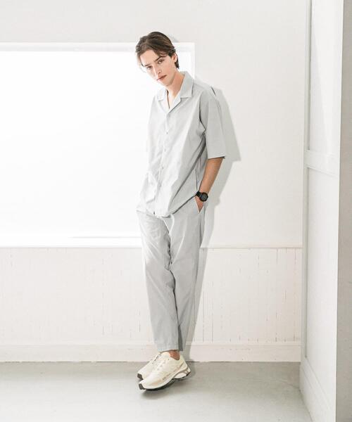 URBAN RESEARCH（アーバンリサーチ）の「『XLサイズあり』『撥水』SOLOTEX STRETCH SHORT-SLEEVE SHIRTS（シャツ/ブラウス・メンズ・ネイビー/ブラック/グレー系その他・MEDIUM/LARGE/X-LARGE）」の22枚目の写真