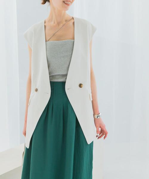 セール】接触冷感リネン混ジレ（ベスト）｜URBAN RESEARCH ROSSO