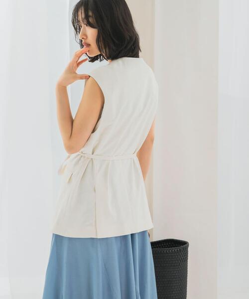 セール】接触冷感リネン混ジレ（ベスト）｜URBAN RESEARCH ROSSO