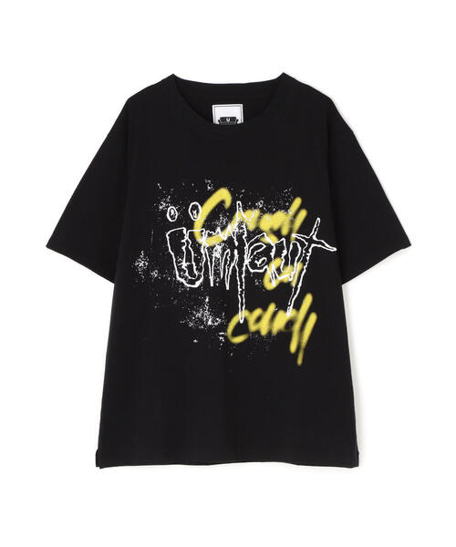 L.H.P(エルエイチピー)の「【WEB&DEPOT限定】UMLAUT/ウムラウト/LOGO S/S TEE(Tシャツ/カットソー・レディース・ブラック/ホワイト・M/L/S)」の3枚目の写真