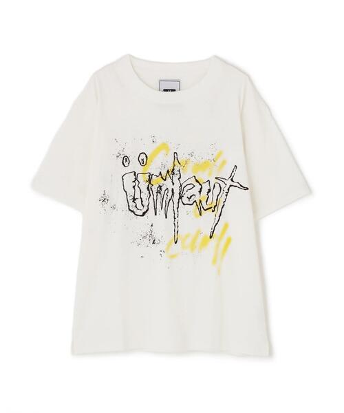 L.H.P(エルエイチピー)の「【WEB&DEPOT限定】UMLAUT/ウムラウト/LOGO S/S TEE(Tシャツ/カットソー・レディース・ブラック/ホワイト・M/L/S)」の5枚目の写真