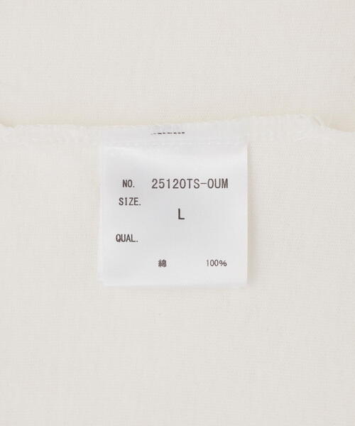 L.H.P(エルエイチピー)の「【WEB&DEPOT限定】UMLAUT/ウムラウト/LOGO S/S TEE(Tシャツ/カットソー・レディース・ブラック/ホワイト・M/L/S)」の10枚目の写真