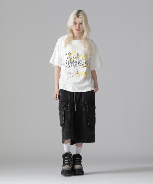 L.H.P(エルエイチピー)の「【WEB&DEPOT限定】UMLAUT/ウムラウト/LOGO S/S TEE(Tシャツ/カットソー・レディース・ブラック/ホワイト・M/L/S)」の21枚目の写真