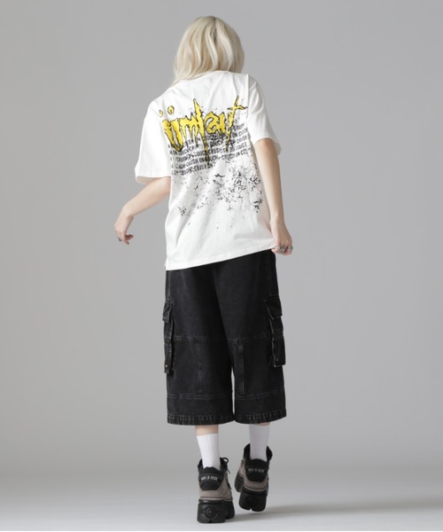 L.H.P(エルエイチピー)の「【WEB&DEPOT限定】UMLAUT/ウムラウト/LOGO S/S TEE(Tシャツ/カットソー・レディース・ブラック/ホワイト・M/L/S)」の13枚目の写真