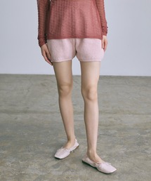 EN NEUME | 【Set Up】High Waist Knit Shorts(その他パンツ)