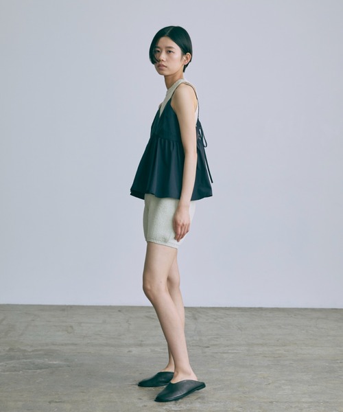 EN NEUME（エンノイム）の「【Set Up】High Waist Knit Shorts（その他パンツ・レディース・ブラウン/ピンク/ミント/イエロー・FREE）」の14枚目の写真