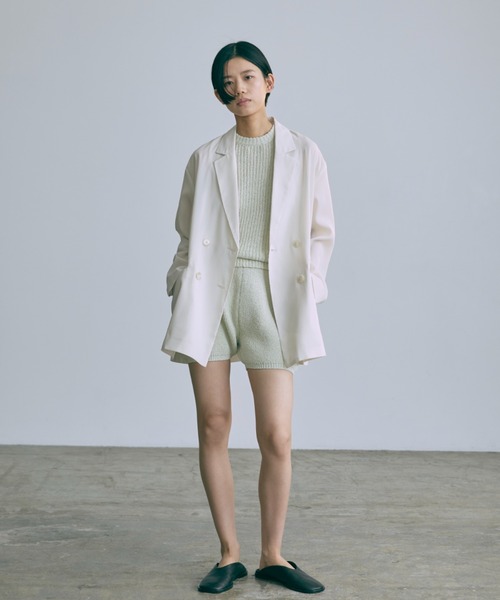 EN NEUME（エンノイム）の「【Set Up】High Waist Knit Shorts（その他パンツ・レディース・ブラウン/ピンク/ミント/イエロー・FREE）」の16枚目の写真